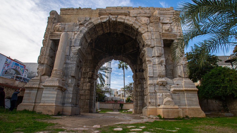 Arch in Lybia dedicated to Marcus Aurelius