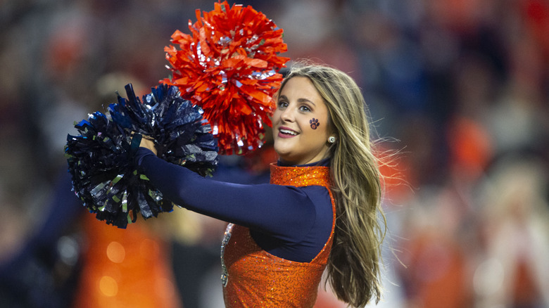 Auburn University cheerleader