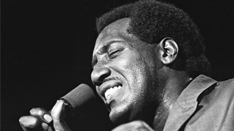 Otis Redding performing