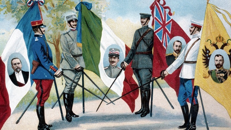 Allied forces World War I
