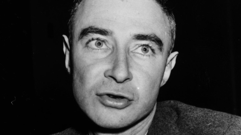 J. Robert Oppenheimer speaking