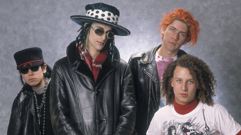 Original Jane's Addiction line up in the late 1980s
