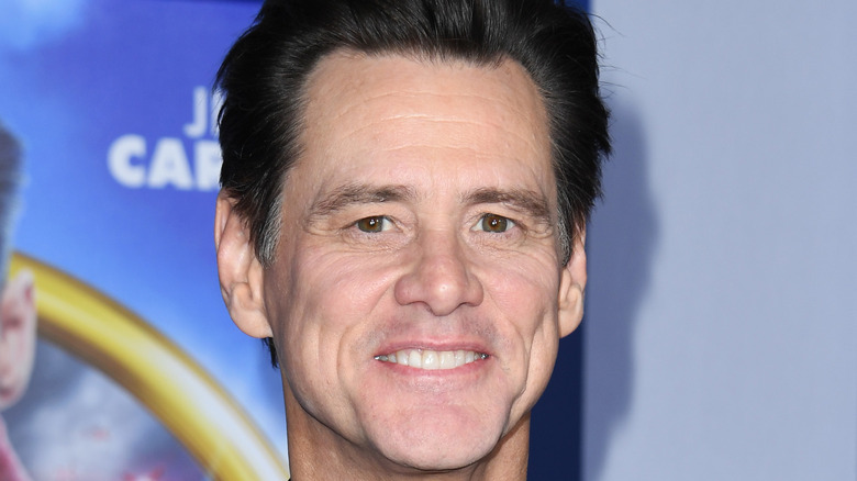 Jim Carrey smiling