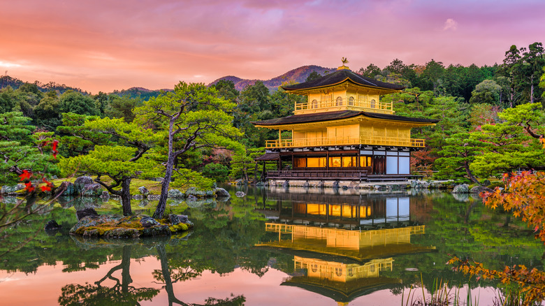 Kinkakuji temple in Kyoto