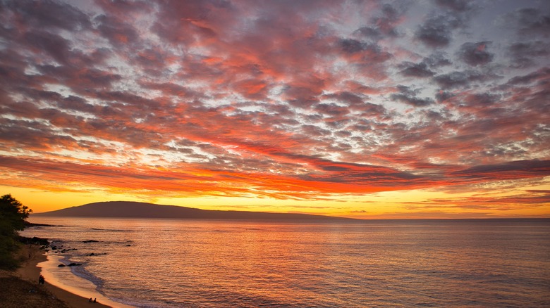 Sunset near Lahaina, Maui