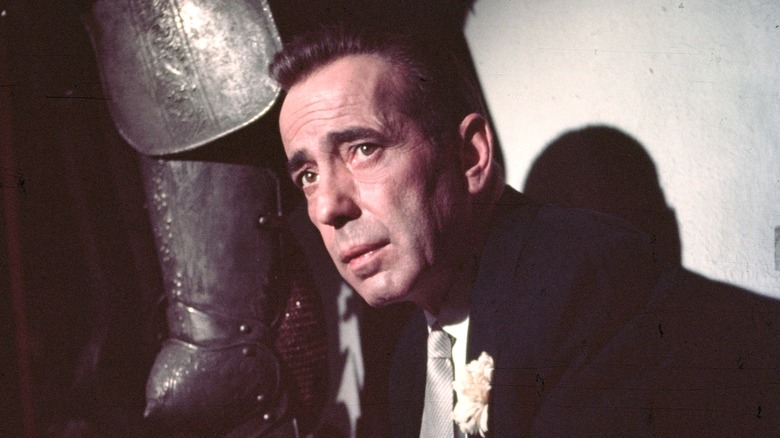 Humphrey Bogart gazing to side