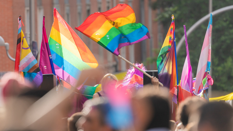 Pride flags