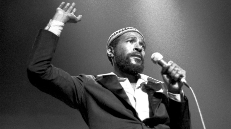 Marvin Gaye singing