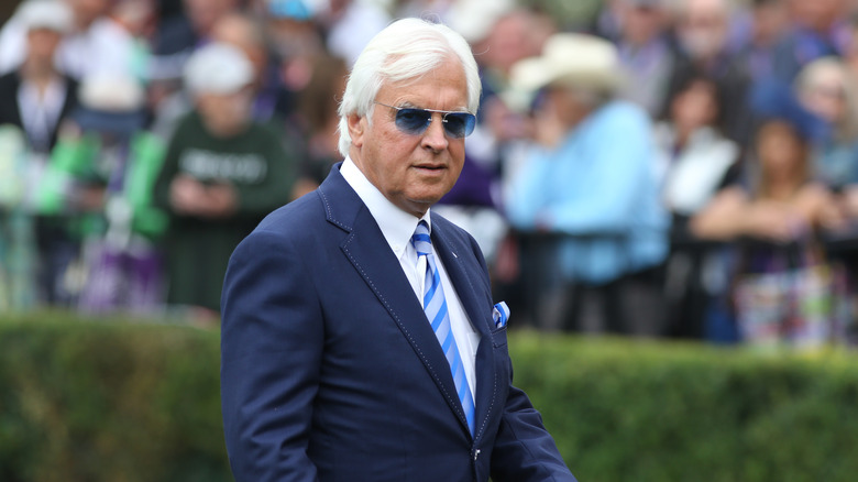 Bob Baffert wearing suit