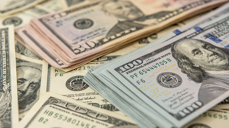 Stack of money
