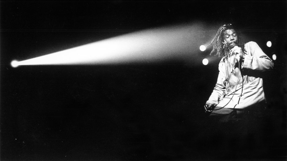 Peter Tosh performing in 1980