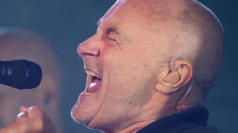 Phil Collins singing