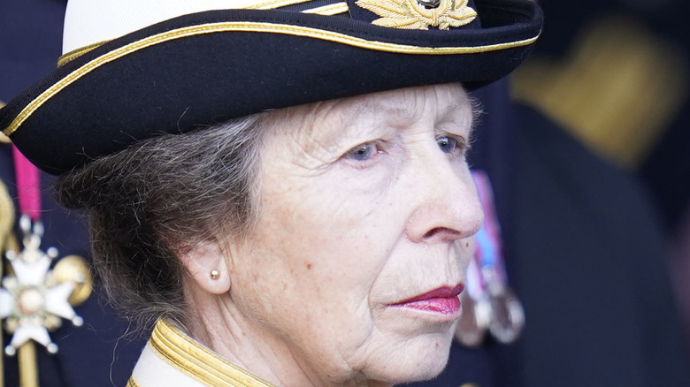 Princess Anne military hat