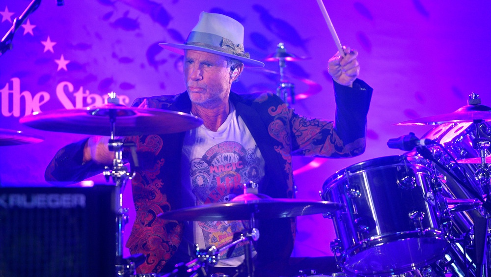 Drummer Chad Smith of Red Hot Chili Peppers