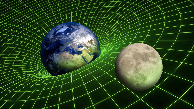 Earth's curvature of spacetime