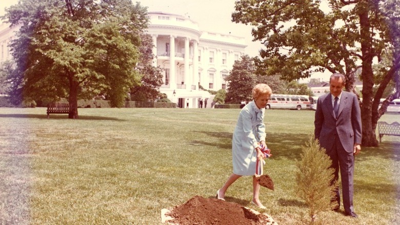 Nixons celebrate first Earth Day
