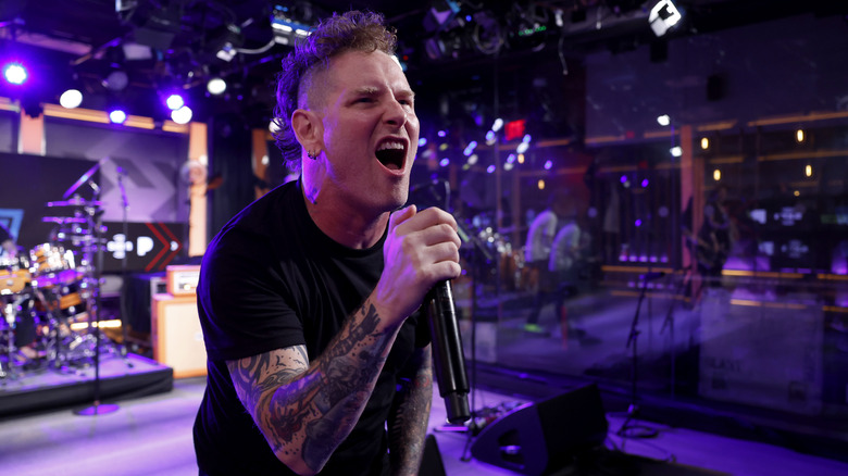 Corey Taylor singing on Sirius XM  