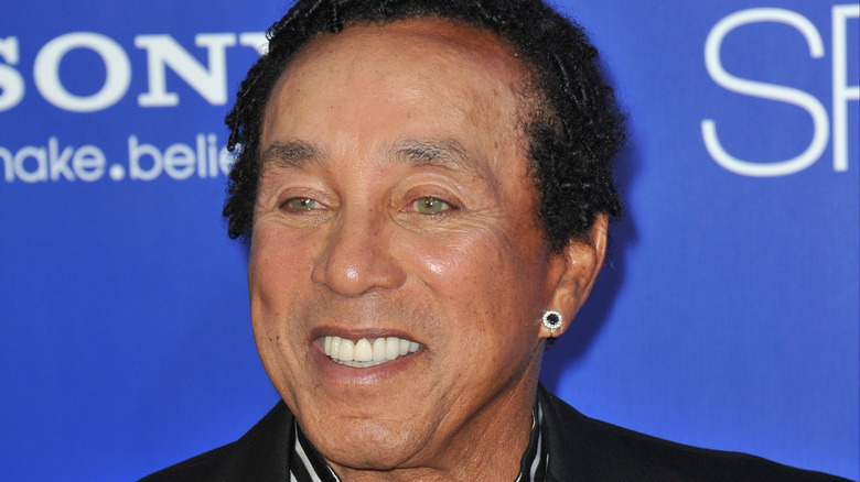 Smokey Robinson at the premier of "Sparkle"