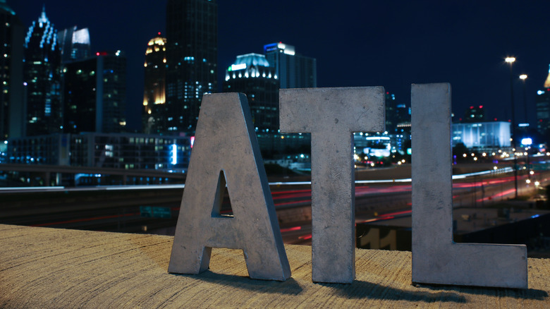 Atlanta, Georgia at night