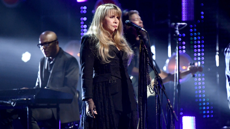 Stevie Nicks on stage, 2019