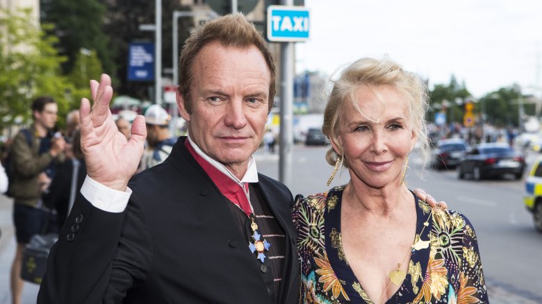 trudie styler sting marriage couple