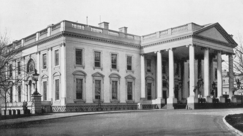 1800s white house