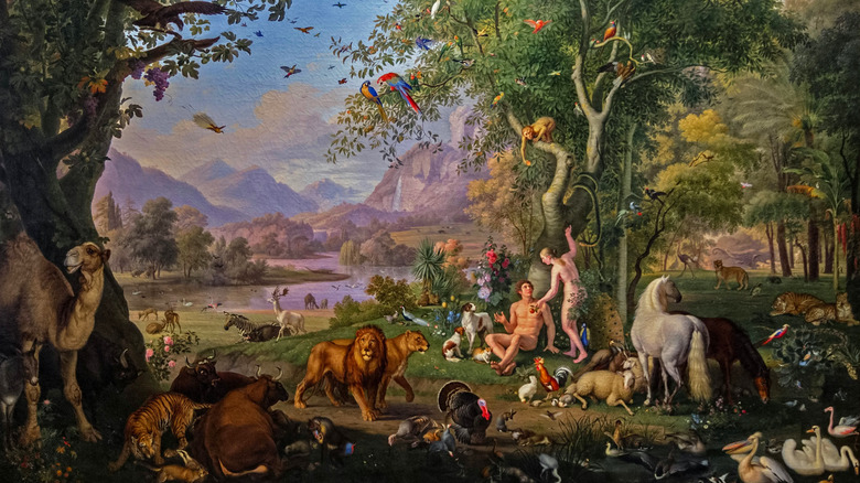 Adam and Eve in the Garden of Eden