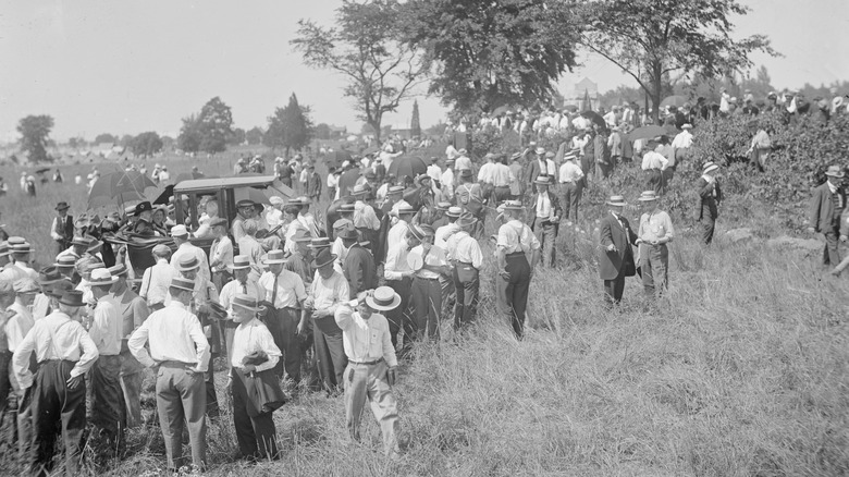 attendees at 1913 gettysburg reunion