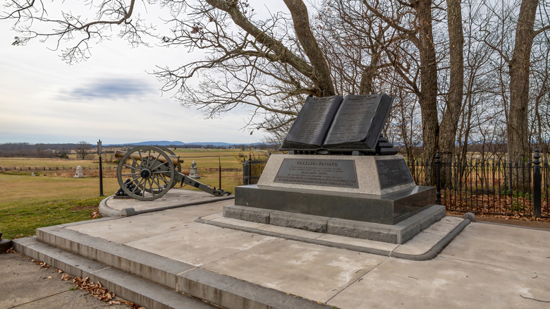high water mark monument at gettysburg