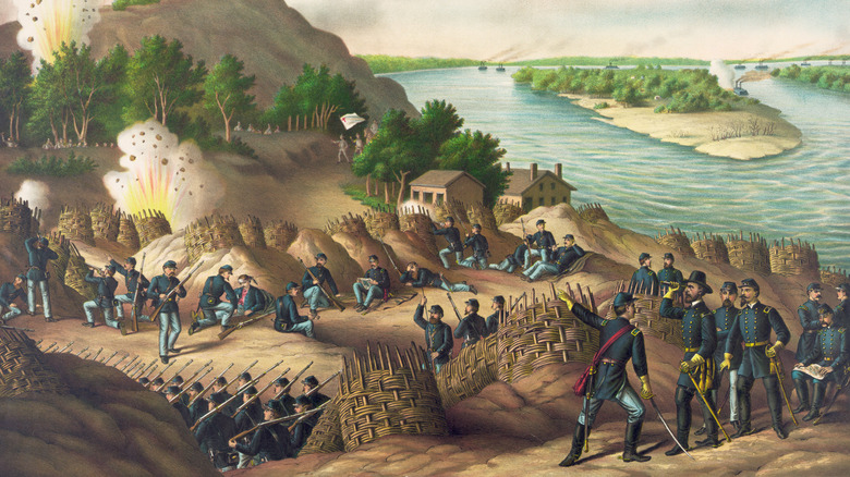 illustration of siege of vicksburg