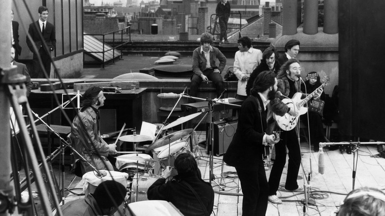 The Beatles rooftop concert