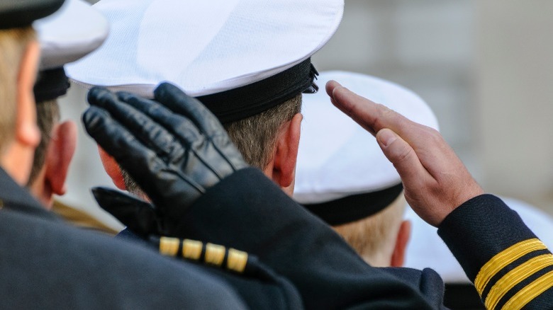 Royal Navy, Salute