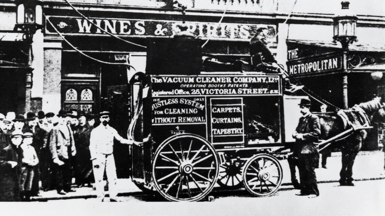 The horse-drawn vacuum cleaner