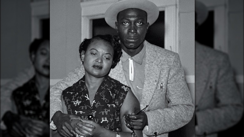 Mamie Till and Gene Mobley