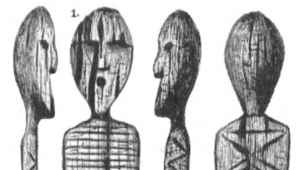 Shigir Idol drawings