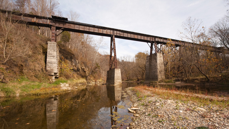 Monon High Bridge Delphi Indiana