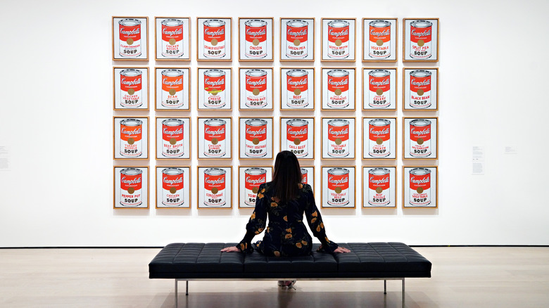 Andy Warhol Soup cans museum