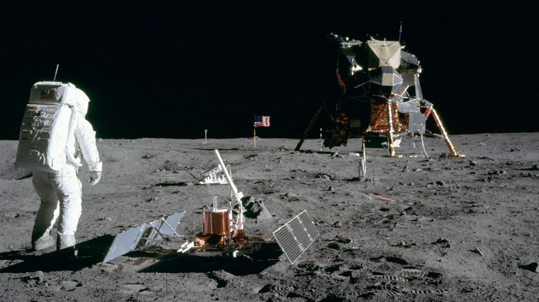 Lunar Module at Tranquility Base