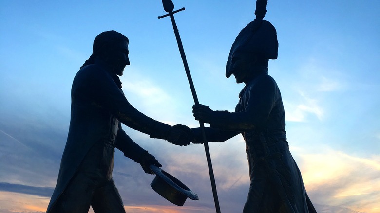 Lewis and Clark statues