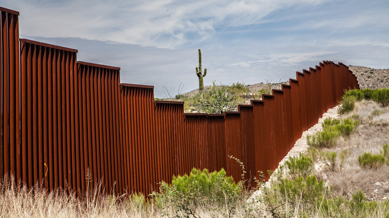 US-Mexico border in Arizona