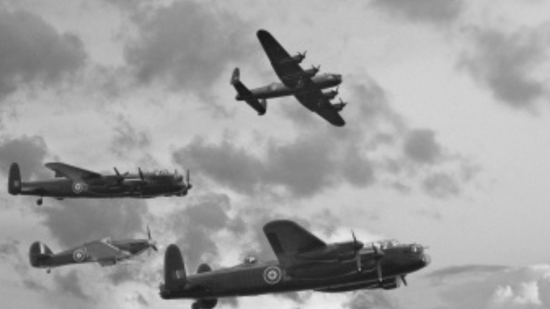 WII bombers on a raid