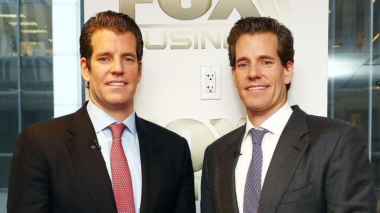 Winklevoss twins smiling