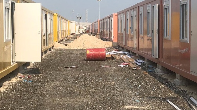 view of World Cup village