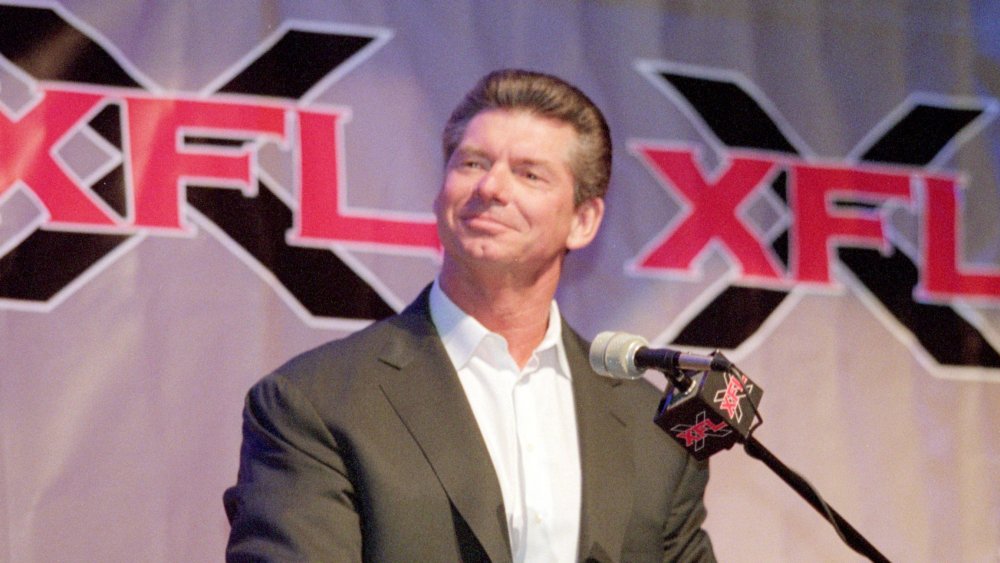 Vince McMahon, XFL