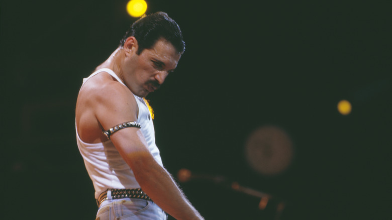 Freddie Mercury at Live Aid