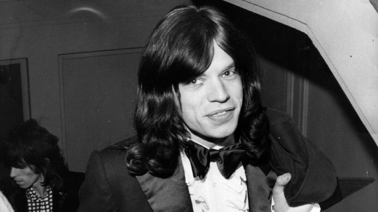 Mick Jagger wearing a tux 1969