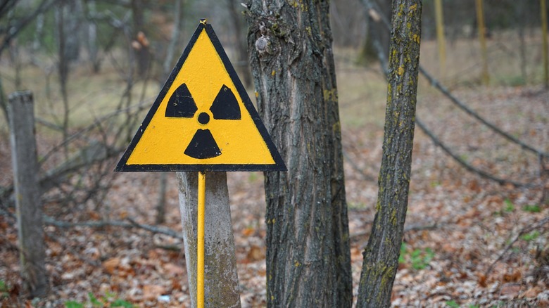 Nuclear danger sign