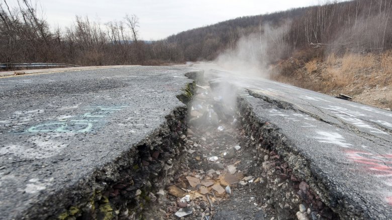 centralia smoke fire