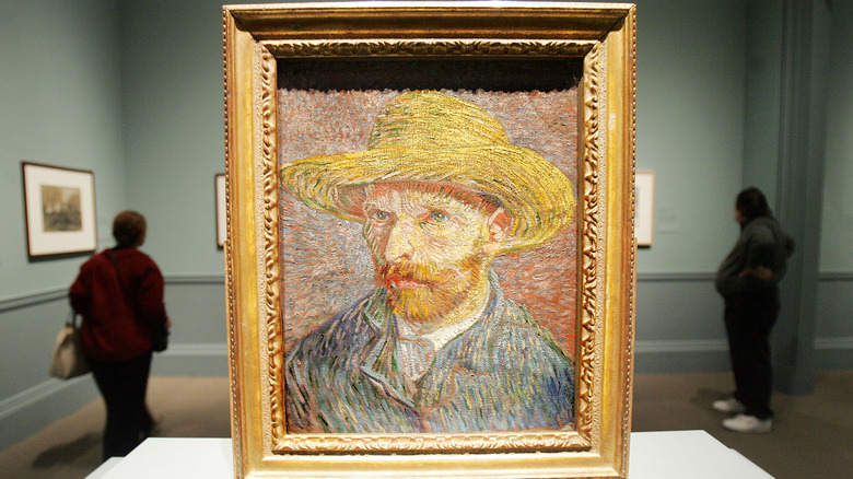 A Vincent van Gogh self-portrait