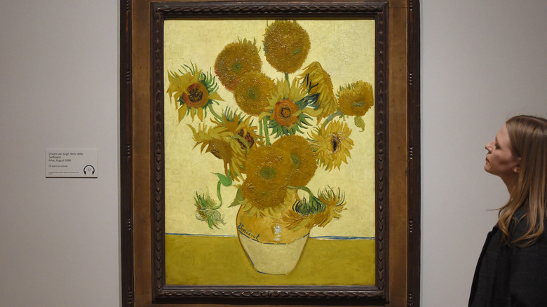 One van Gogh sunflower painting